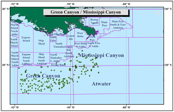 Green Canyon/Mississippi Canyon